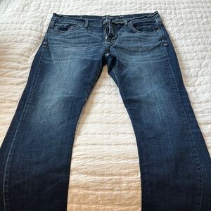 BKE Men's Indigo Straight Jeans